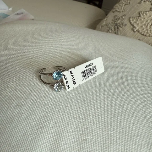 Brosway Italia Elegant Silver Ring with Blue and Clear Gems - Picture 2 of 4